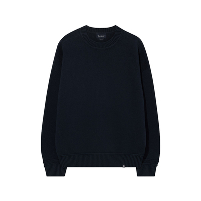 COVERNAT韩国秋冬圆领宽松毛衣