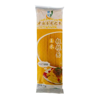东北粗粮玉米面条健亿