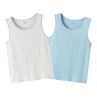 巴拉巴拉儿童背心男童纯棉打底青少年内穿两件装a类2026春季新款