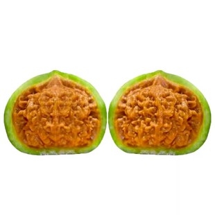 青皮文玩核桃带皮手盘核桃狮子头官帽白狮子四座楼蛤蟆头赌青皮