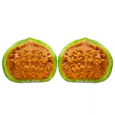 青皮文玩核桃带皮手盘核桃狮子头官帽白狮子四座楼蛤蟆头赌青皮