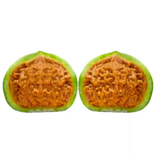 青皮文玩核桃带皮手盘核桃狮子头官帽白狮子四座楼蛤蟆头赌青皮