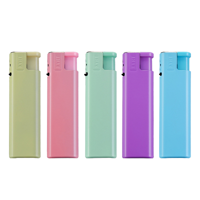 高档金属马卡龙色系蓝焰防风机