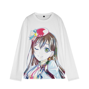 BanG Dream Poppin Party花园多惠 长袖T恤邦多利周边二次元痛衣