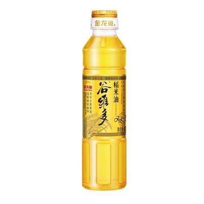 金龙鱼谷维多双一万稻米油400ml/瓶组合装家用食用油植物油米糠油