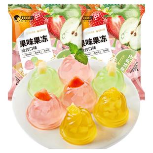 比比赞果味果冻椰果办公室解馋网红小零食儿童休闲食品小吃批发MS