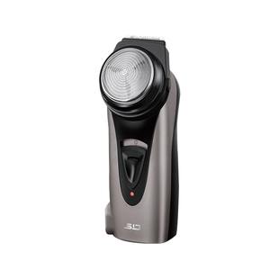 超人剃须刀圆头单头刮胡刀男电动老人剃胡子充电式络腮胡须刨正品