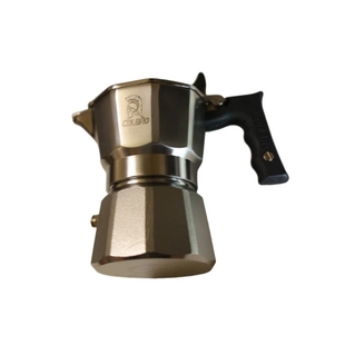 Colbro纯不锈钢摩卡壶露营三双阀煮咖啡壶家用意式浓缩便携手冲机