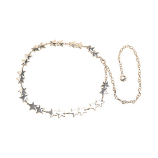 时尚高级感星星腰链女2025新款配裙子连衣裙链条装饰韩版百搭腰带
