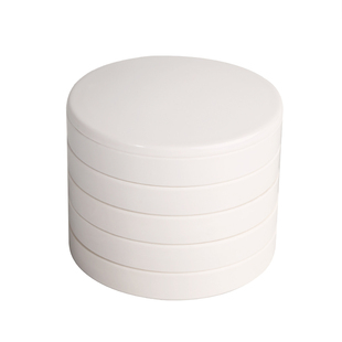 梅林笔庄仿瓷调色盒水彩颜料美术生专用颜料盒调色格书法油画梅花国风水彩墨碟考试专用工具套装防摔