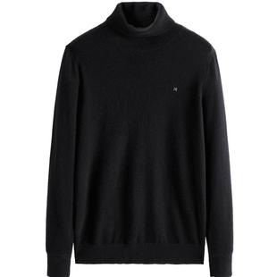 太平鸟男装保暖线衫冬季高领毛衣