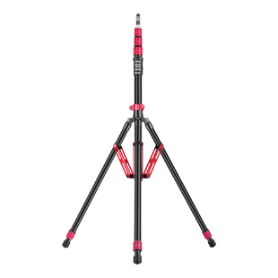 轻装时代MT02摄影灯架2.6米碳纤维三脚架补光闪光灯影棚折叠支架