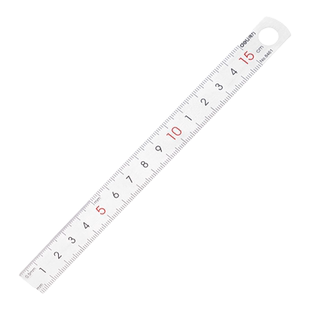 得力尺子钢尺中小学生测量绘图用多规格组合装尺子线波浪线画图不锈钢直尺加厚硬钢板尺15/30/50/60cm