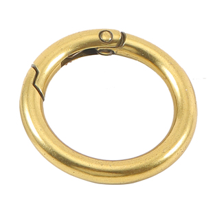 包包圆环金属圆圈扣弹簧圈开口环可拆卸环扣挂钩箱包五金扣配件