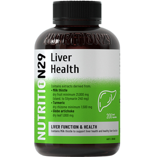 N29纽西臣熬夜护肝片奶蓟草水飞蓟护旰养肝澳洲正品官方旗舰