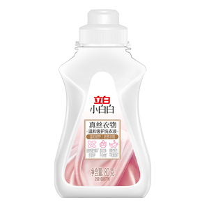 立白小白白真丝洗衣液