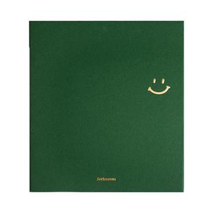 且寻云山覆膜自粘式相册微笑故事家庭生活纪念册大容量照片收纳册