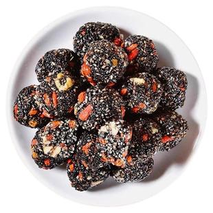 九蒸九晒无糖核桃桑葚黑芝麻丸生发养发独立小包装零食官方旗舰店