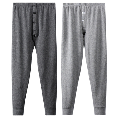 七匹狼保暖裤男士加绒羊毛裤加厚