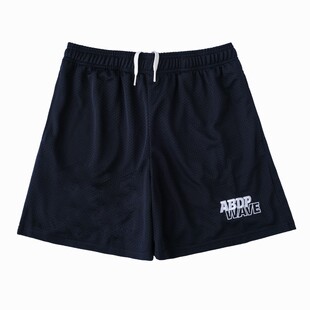 ABDP 23SS夏季美式运动篮球短裤双层网眼宽松不过膝街头4分训练裤