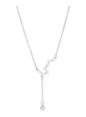 银色北斗星项链女2025新款
