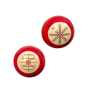 台球帝国辅助器练习训练球中式黑八斯诺克台球白球母球打台球神器