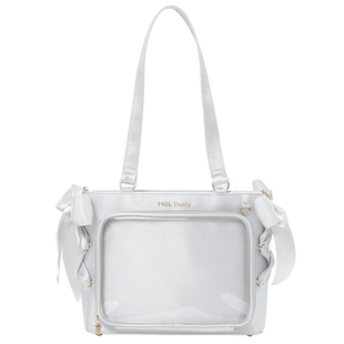 浮游猫 原创维多利亚 大容量小食量 痛包 斜挎痛包 漫展学生 丝带