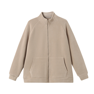 秋冬加厚加绒卫衣服女拉链外套保暖摇粒绒开衫外穿长袖打底上衣女