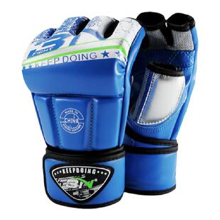 BN拳击手套成人散打格斗专业训练mma打沙袋分指半指拳套