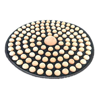 天然原木升级防滑款足底按摩垫