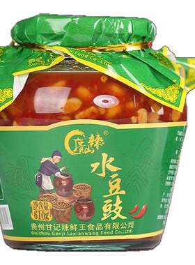 贵州特产水豆豉开胃老坛豆食酱正宗特色水豆鼓火锅蘸水凉拌菜调料