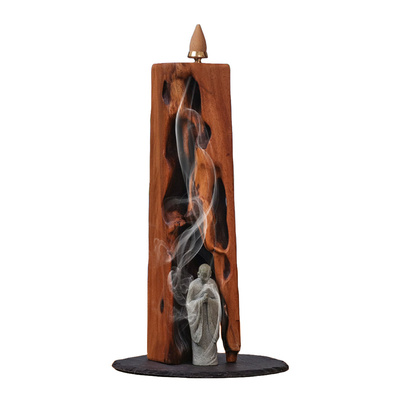 高级倒流香薰炉摆件室内茶室香道