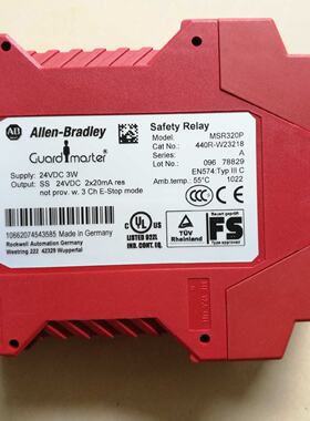 议价A-B MSR320P 继电器安全继电器 440R-W23218 现货