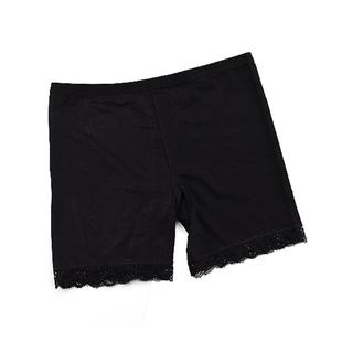 夏季新款少女士学生三分安全裤薄内穿无痕蕾丝打底保险防走光短款