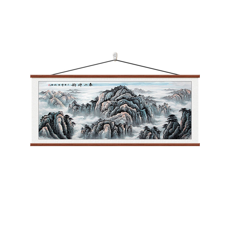 有山无水泰山神韵办公室装饰画