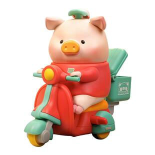 52TOYS罐头猪LuLu汉堡急送可动发条盲盒手办潮玩玩具摆件礼物