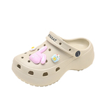 星期六童鞋洞洞鞋女2026夏季外穿轻便儿童凉拖鞋女童百搭透气凉鞋