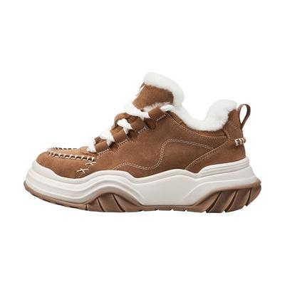 OGR厚底增高雪地靴冬季