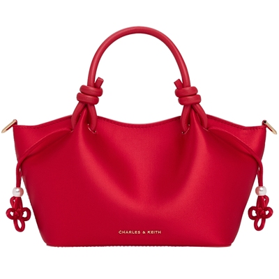 [新年礼物]CHARLES&KEITH婚包CK2-30782804-A新年系列绳结托特包