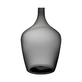 土耳其NUDE进口北欧玻璃花瓶大号客厅落地现代简约透明轻奢插花器