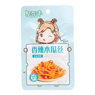 聚奇味香辣木瓜丝零食袋装下饭菜