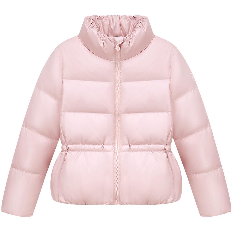 【软萌千金】波司登儿童羽绒服女童防风立领外套女收腰款保暖可爱