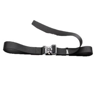 3cm眼镜蛇插扣工装裤帆布腰带男 潮牌牛仔裤户外布料机能皮带暗黑