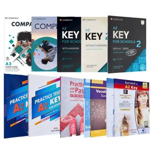 剑桥KET考试备考书籍 英文原版 官方真题全真模拟题 教材教辅练习册 听说读写技能训练 少儿英语 powerup complete compact key