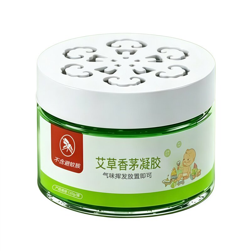 香茅艾草驱蚊凝胶户外防蚊虫