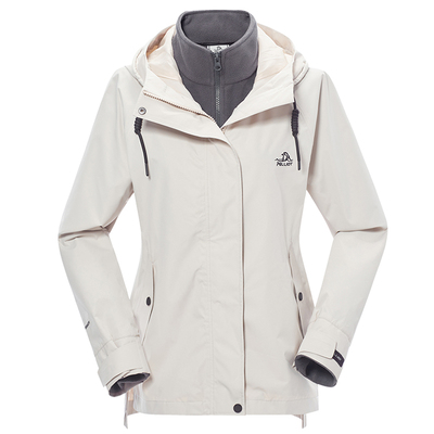 伯希和户外抓绒三合一冲锋衣