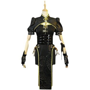 游戏永劫无间cos服宁红夜cos龙之道cosplay旗袍女装c服御姐古风