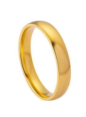 素面泥鳅背仿真金手镯女