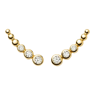 Missoma流光闪钻耳钉温网同款