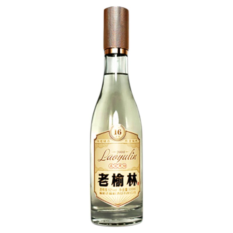 老榆林十六年52度浓兼清型白酒